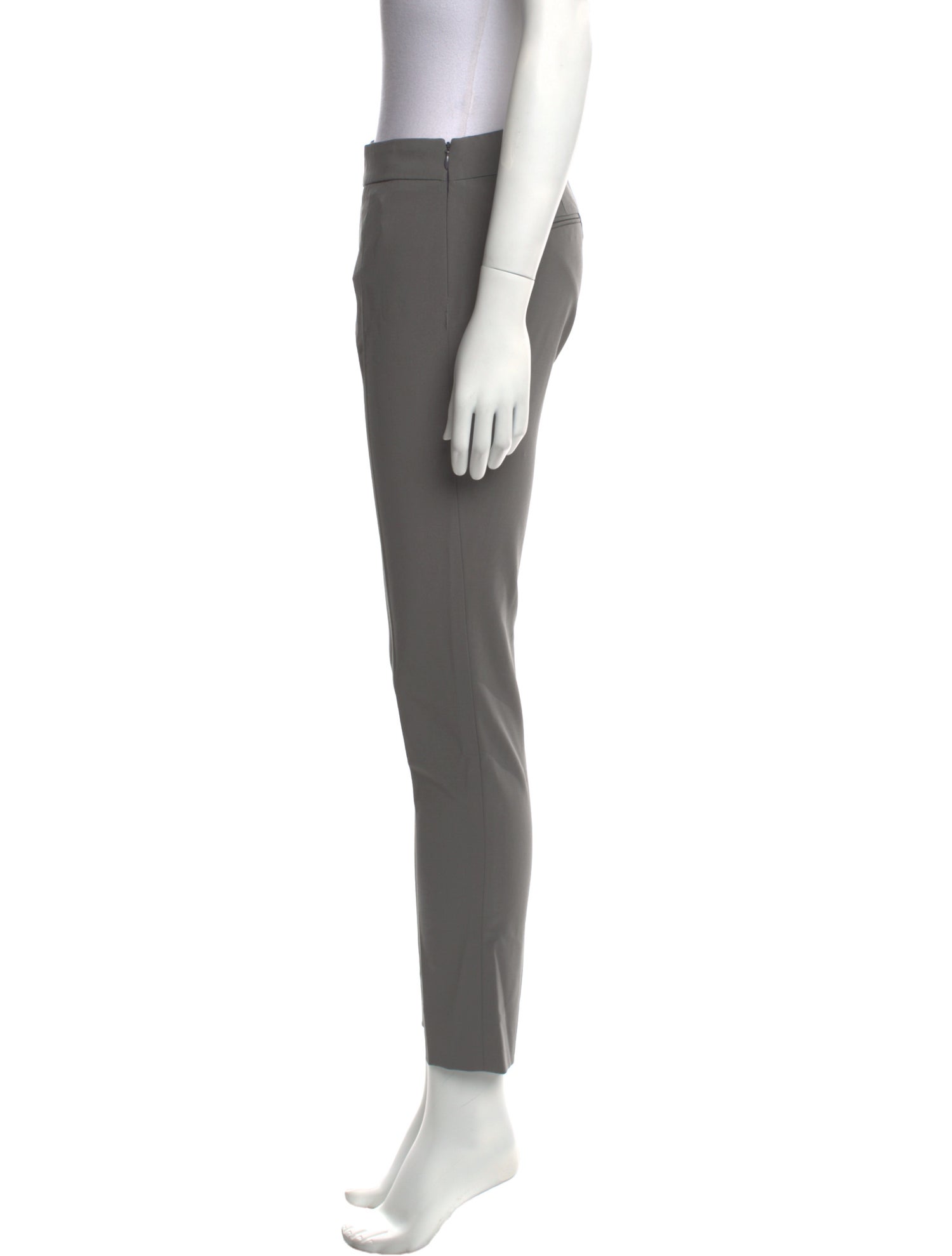 Emporio Armani Virgin Wool Skinny Leg Pants