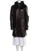 Emporio Armani Leather Coat