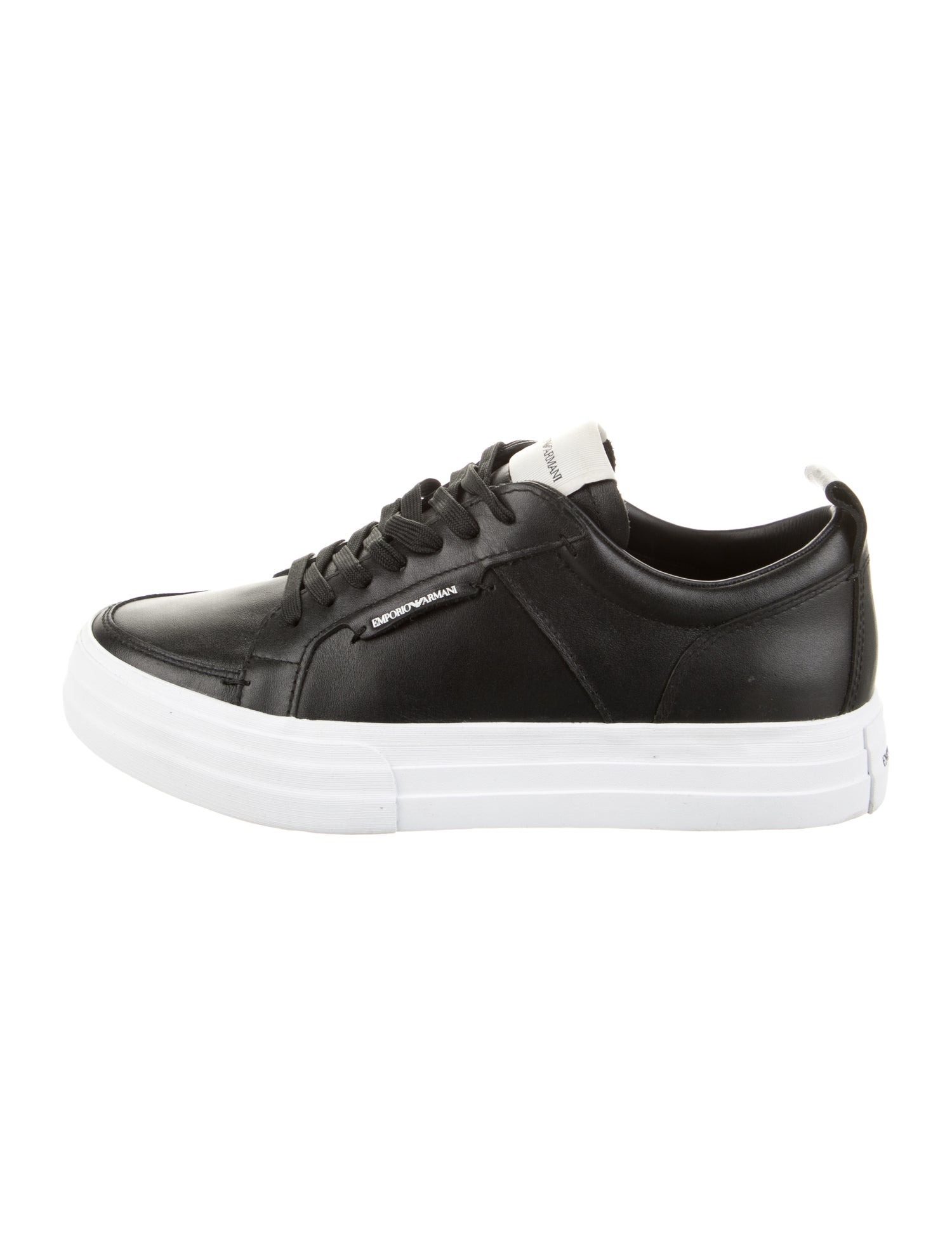 Emporio Armani Leather Sneakers