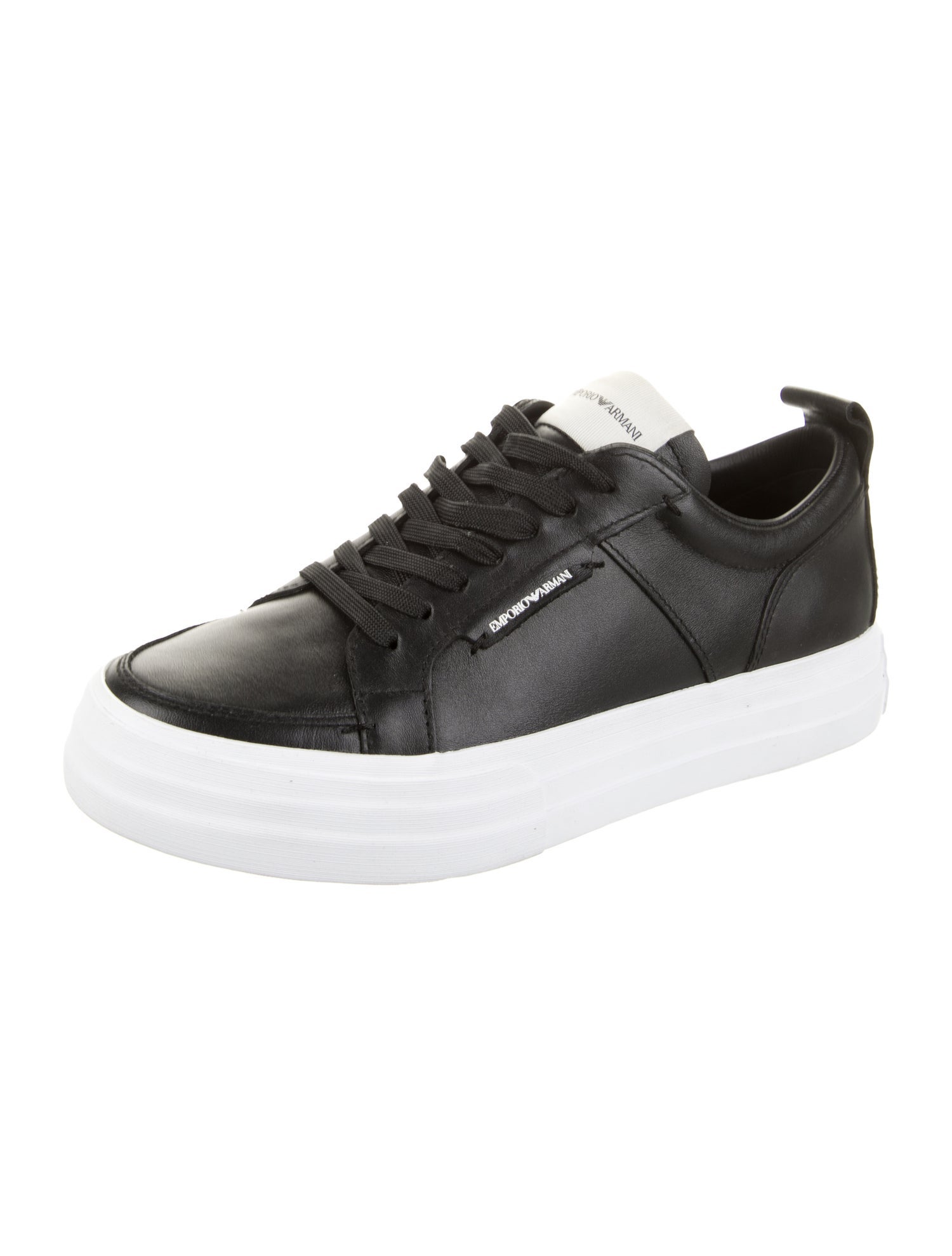 Emporio Armani Leather Sneakers