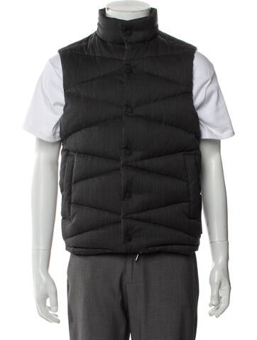 Emporio Armani Outerwear Virgin Wool Vest Us34, It44 | XS