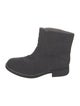 Emporio Armani Wool Moto Boots