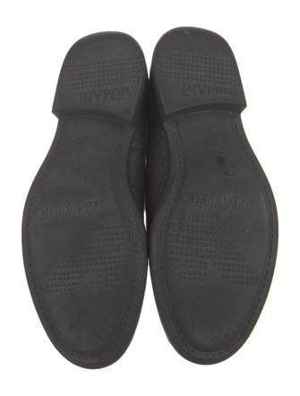 Emporio Armani Wool Moto Boots