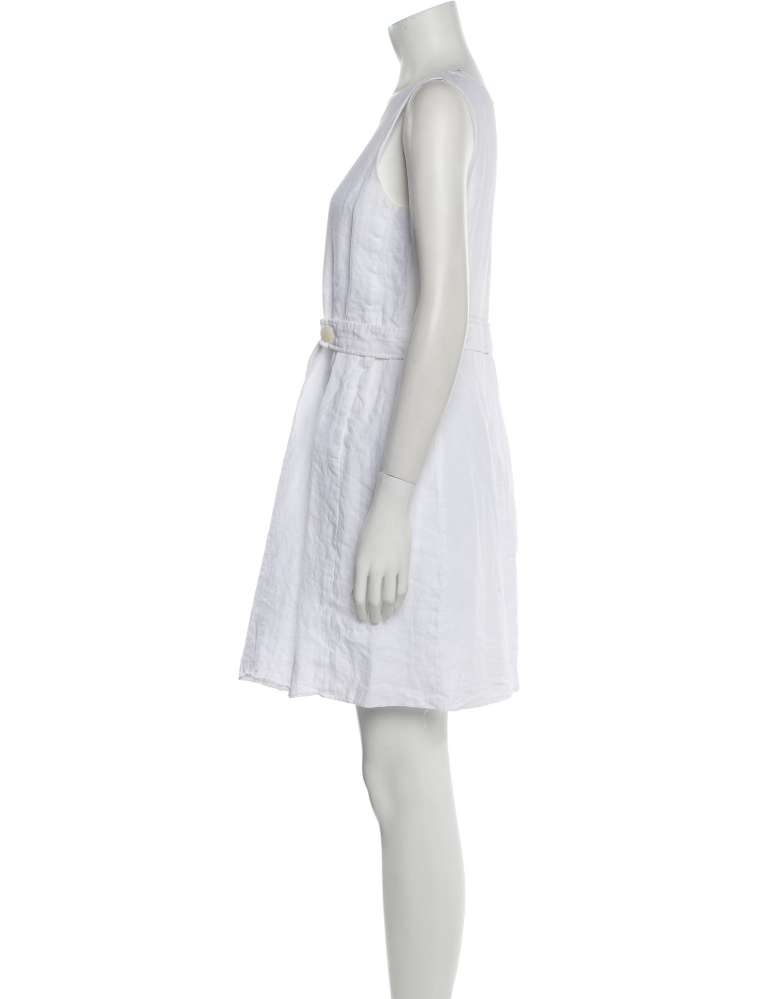 Emporio Armani Linen Mini Dress