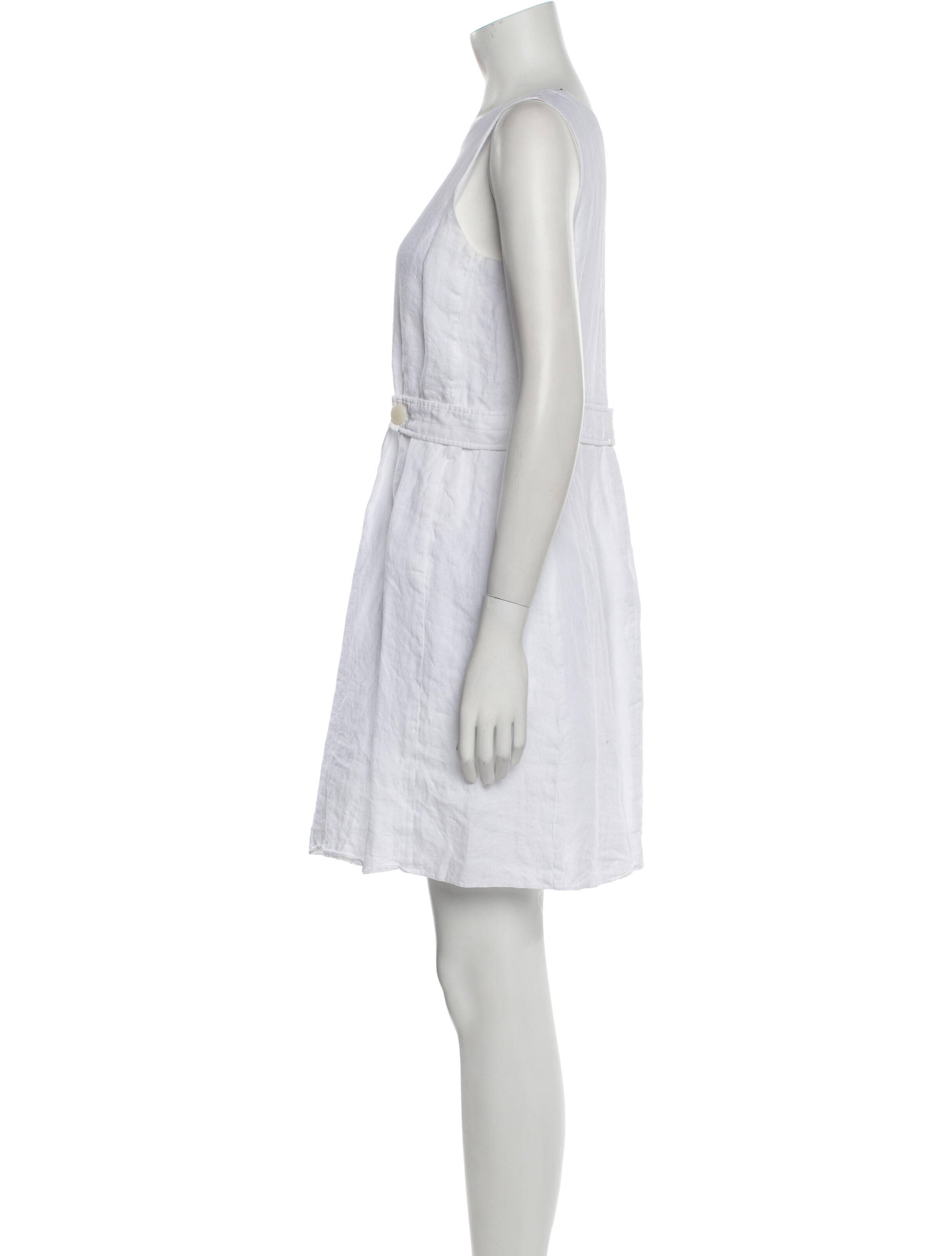 Emporio Armani Linen Mini Dress