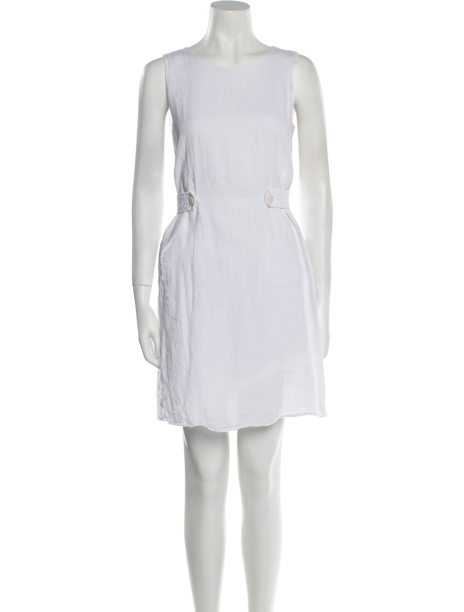 Emporio Armani Linen Mini Dress