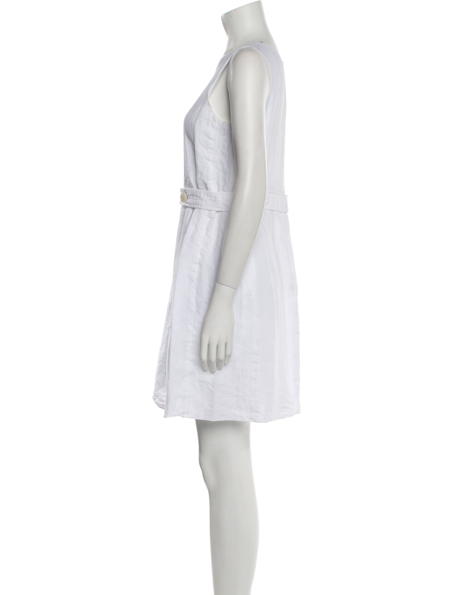 Emporio Armani Linen Mini Dress