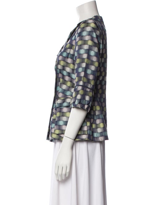 Emporio Armani Polka Dot Print Blazer