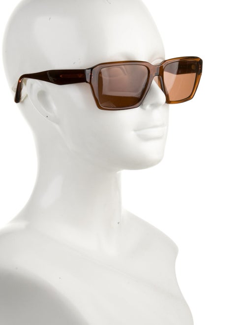 Emporio Armani Square Tinted Sunglasses