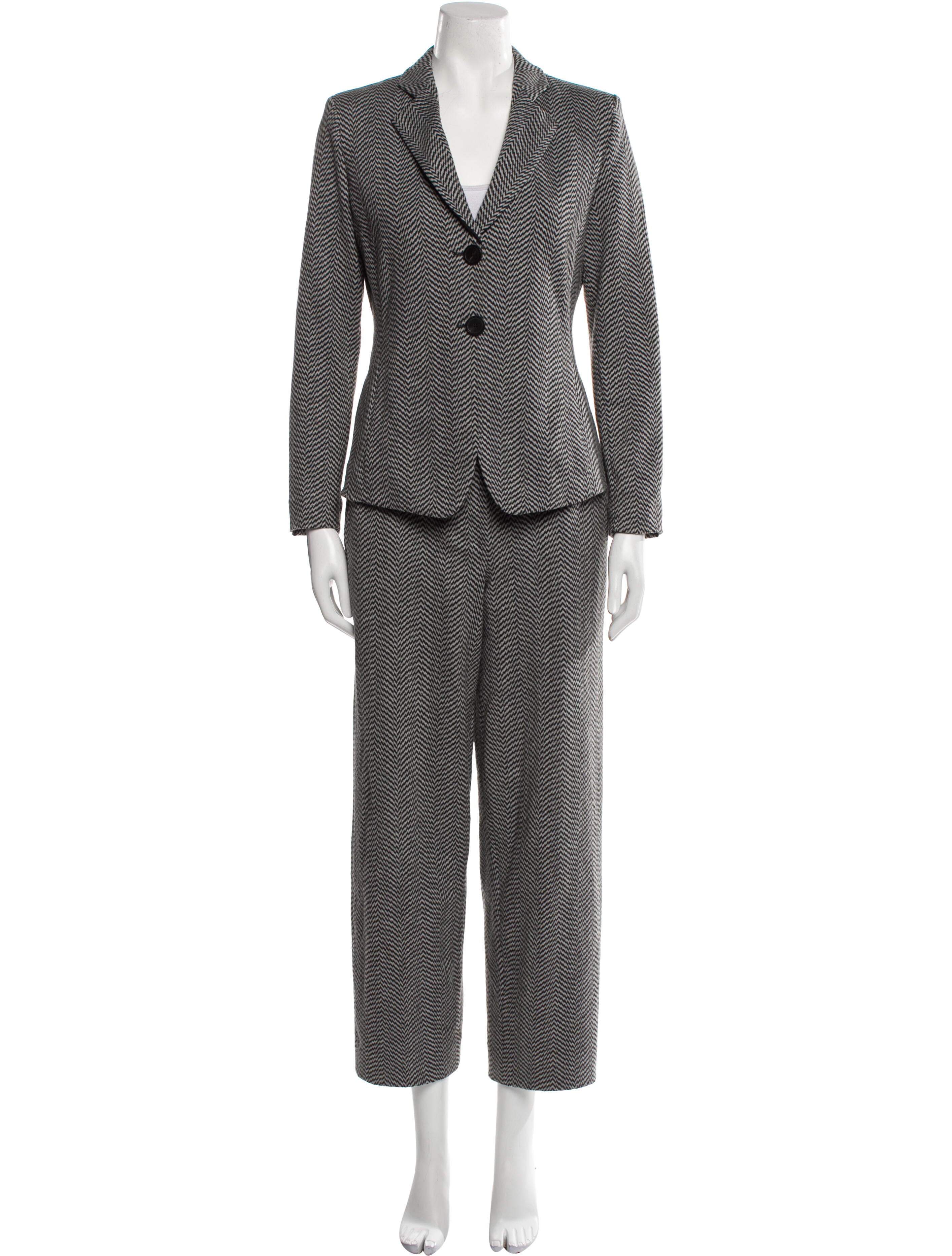 Emporio Armani Striped Pantsuit