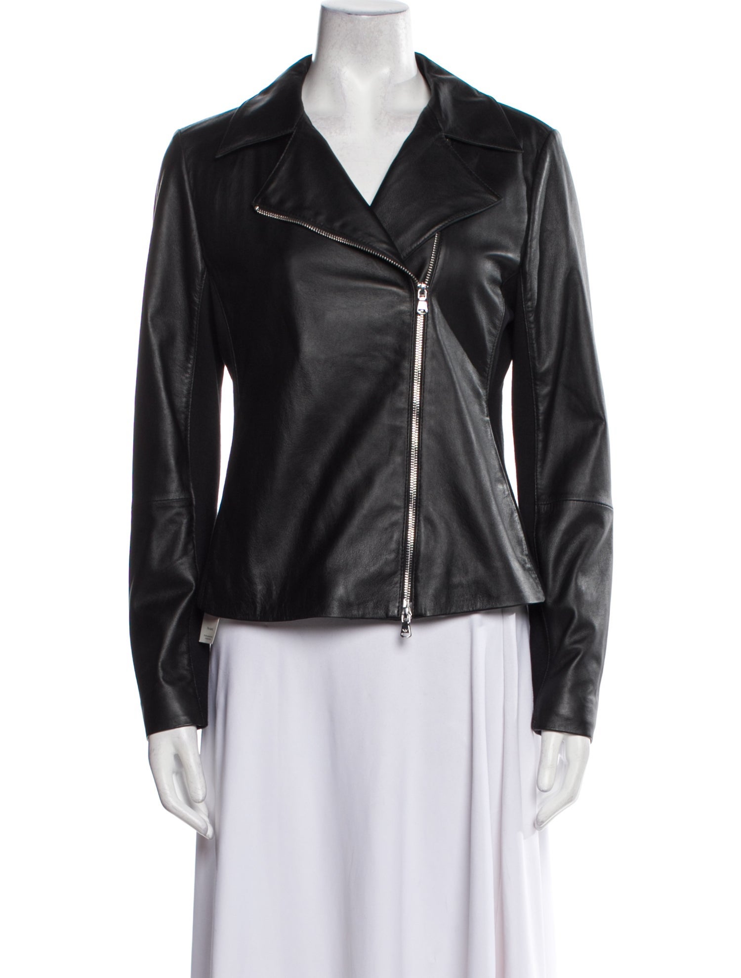 Emporio Armani Leather Biker Jacket