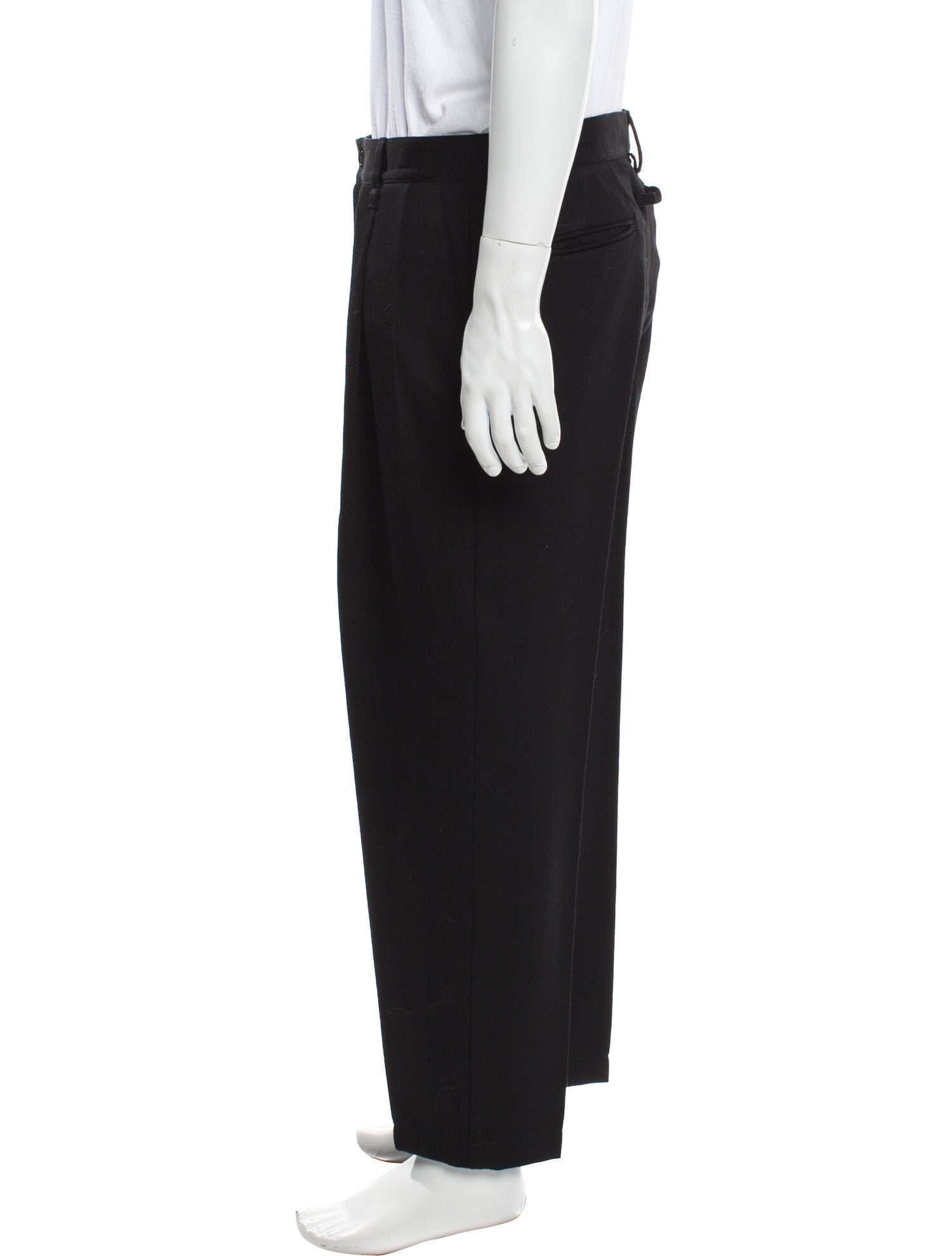 Emporio Armani Virgin Wool Dress Pants