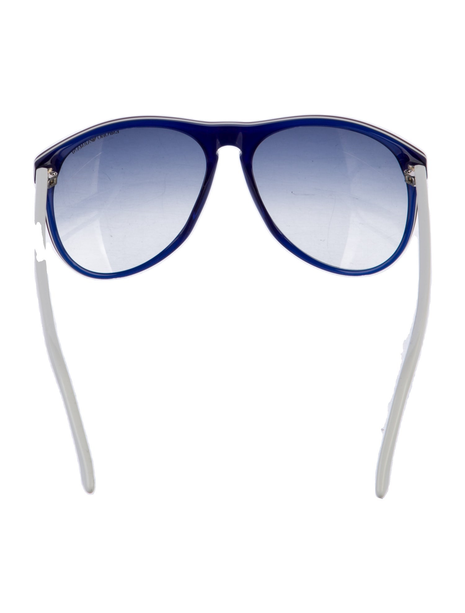 Emporio Armani Round Gradient Sunglasses