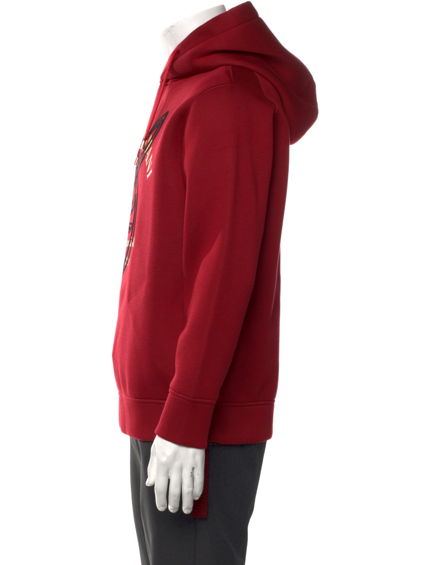 Emporio Armani Graphic Print Crew Neck Hoodie