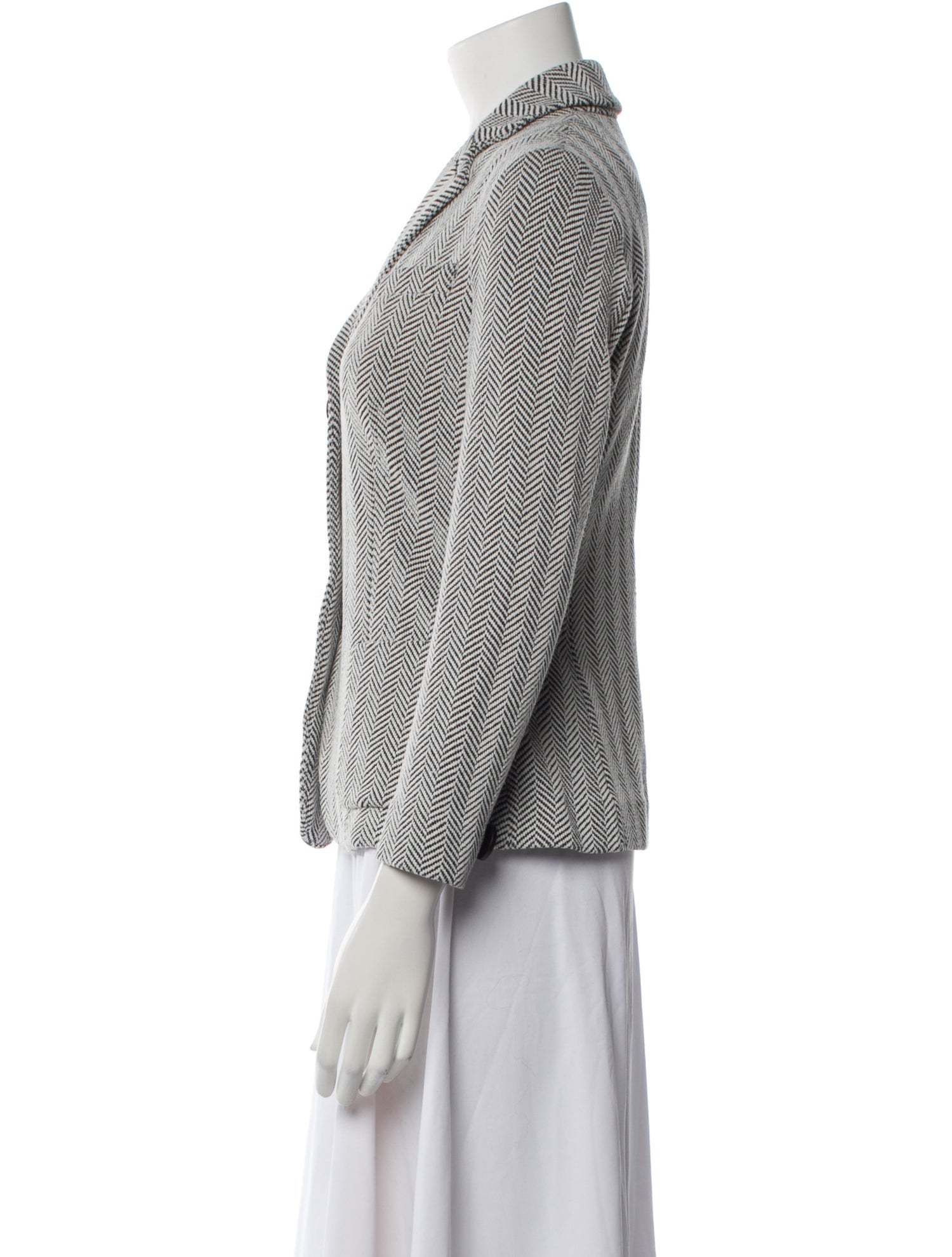 Emporio Armani Houndstooth Print Blazer