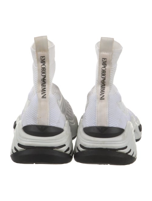 Emporio Armani Printed Sock Sneakers