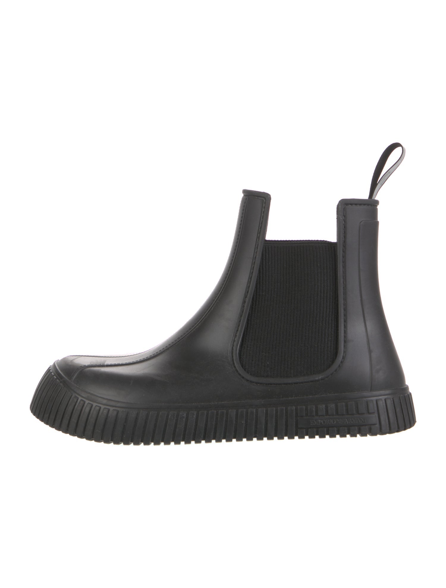 Emporio Armani Rubber Rain Boots