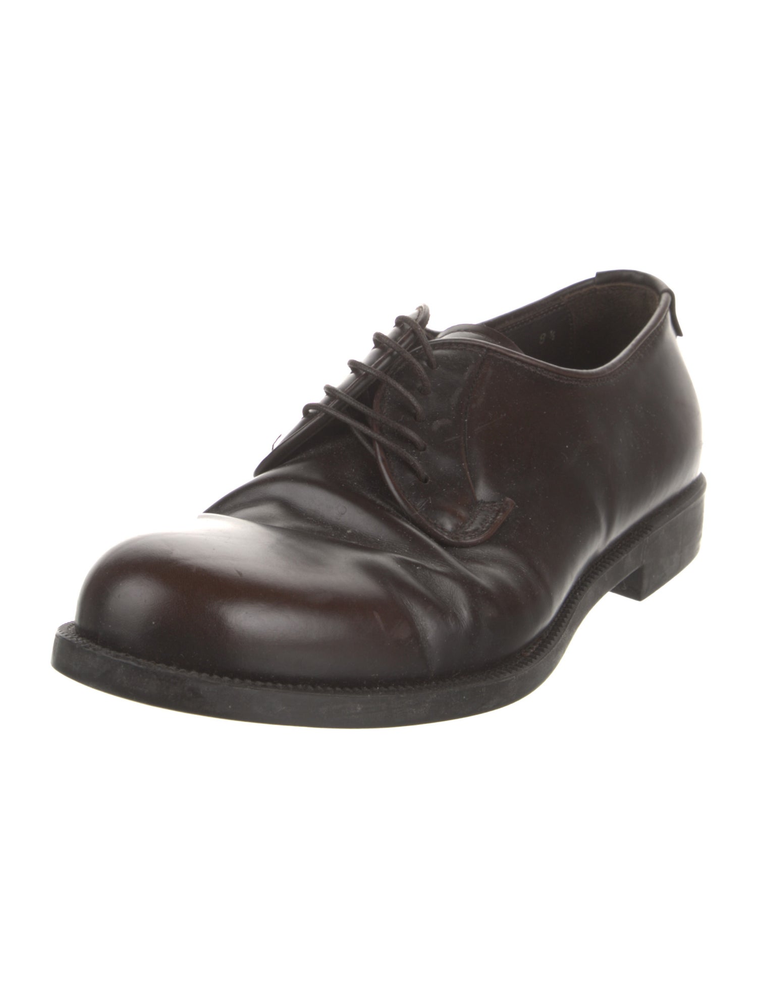 Emporio Armani Leather Derby Shoes