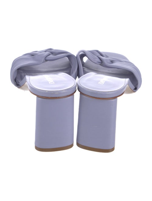 Emporio Armani Leather Slides