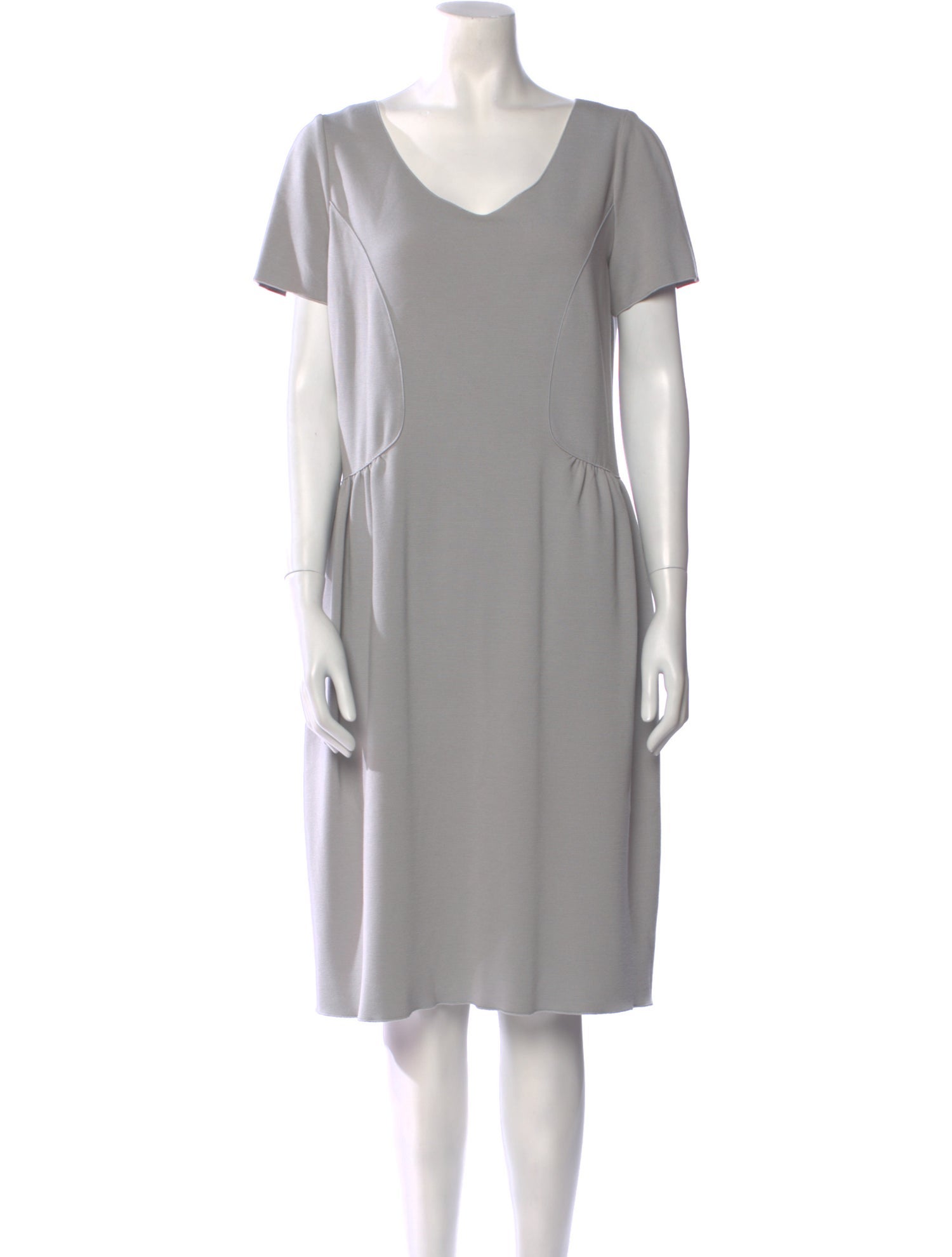 Emporio Armani V-Neck Knee-Length Dress