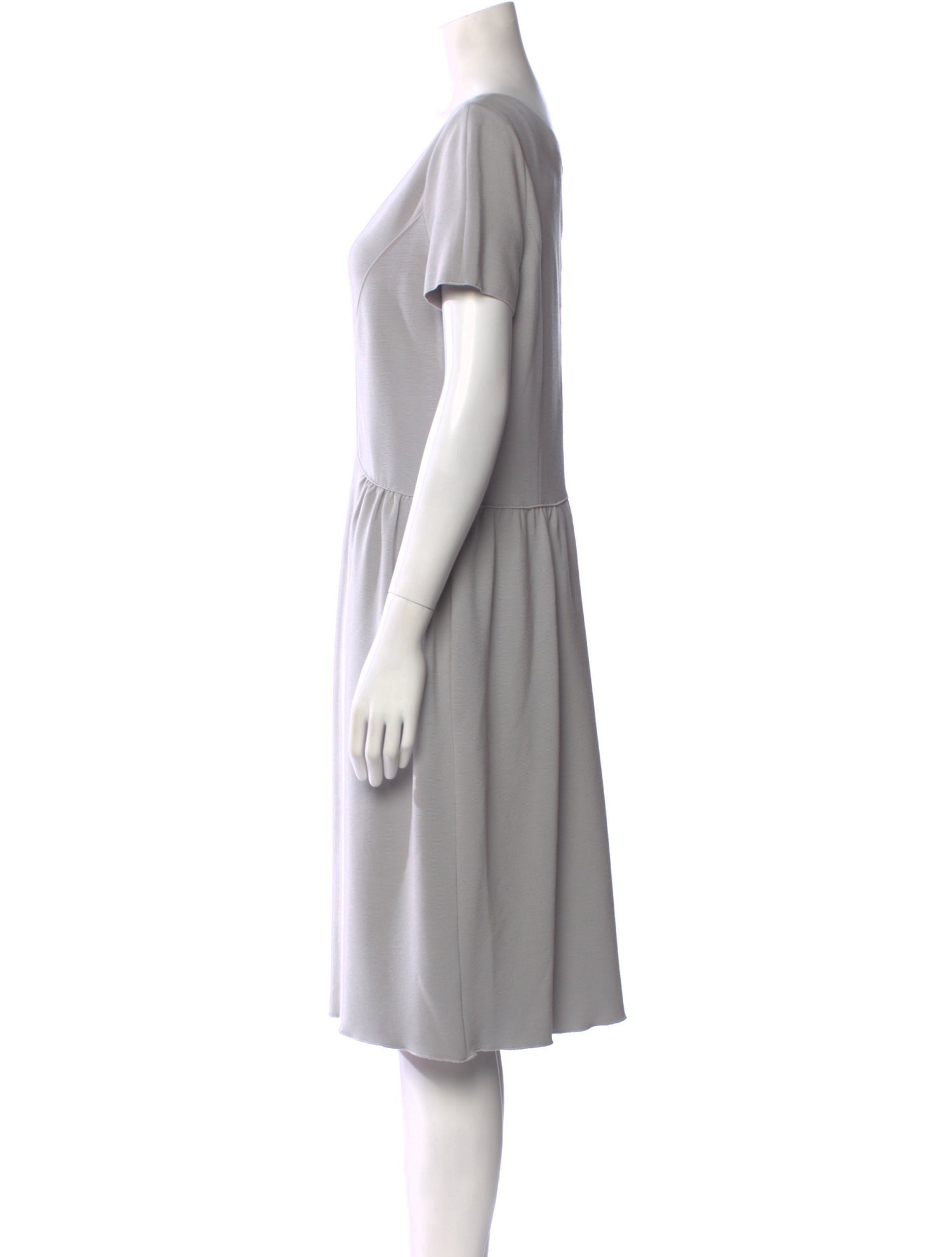 Emporio Armani V-Neck Knee-Length Dress