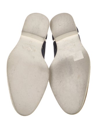 Emporio Armani Suede Printed Oxfords