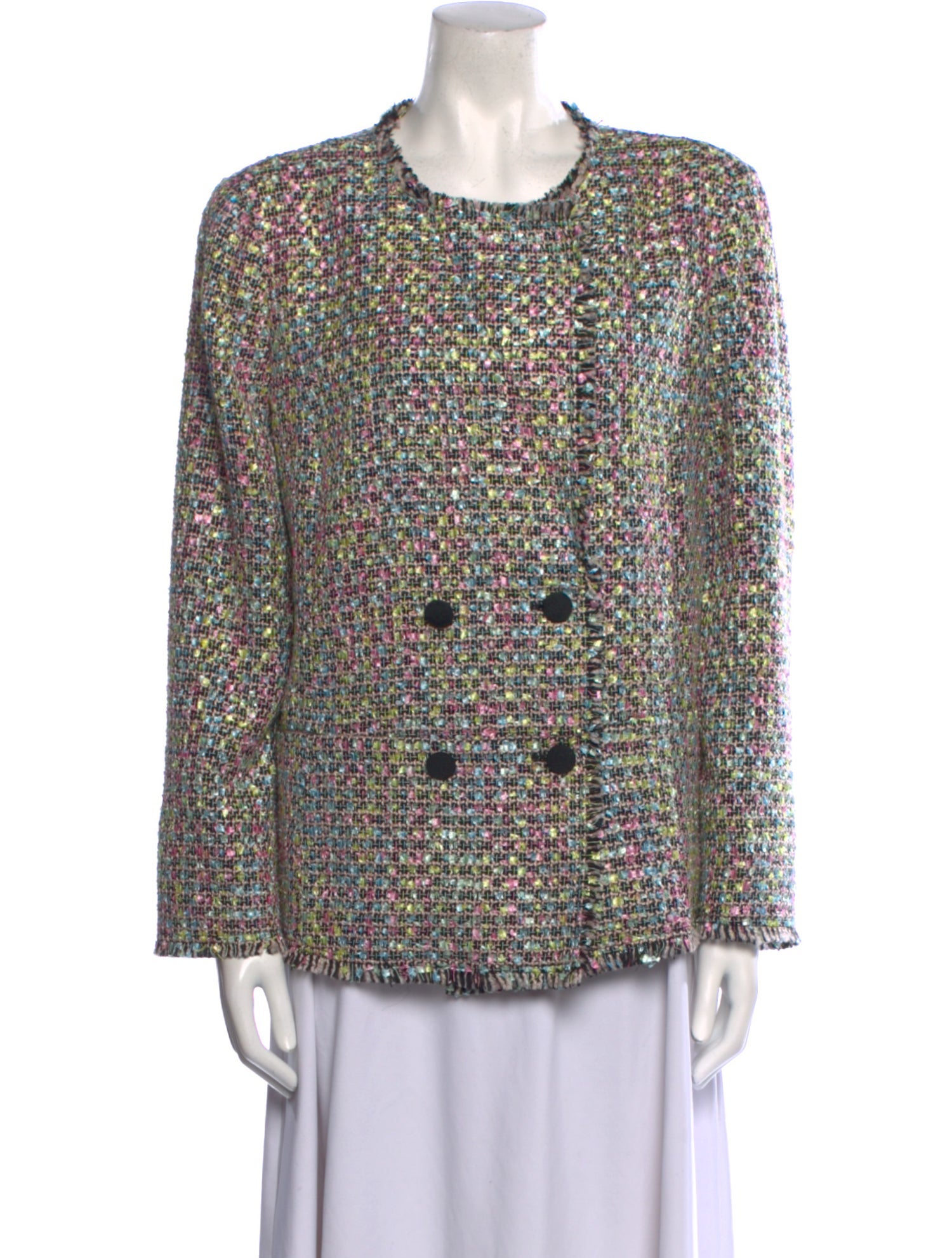 Emporio Armani Printed Crew Neck Sweater