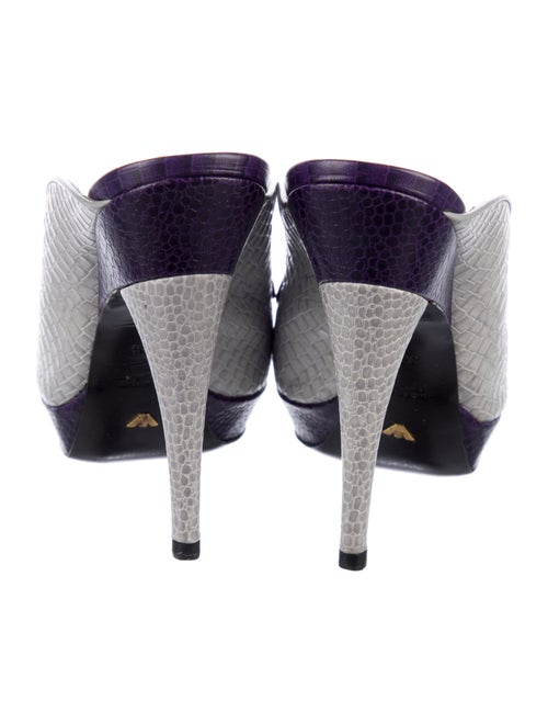 Emporio Armani Leather Slides