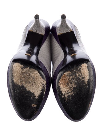 Emporio Armani Leather Slides