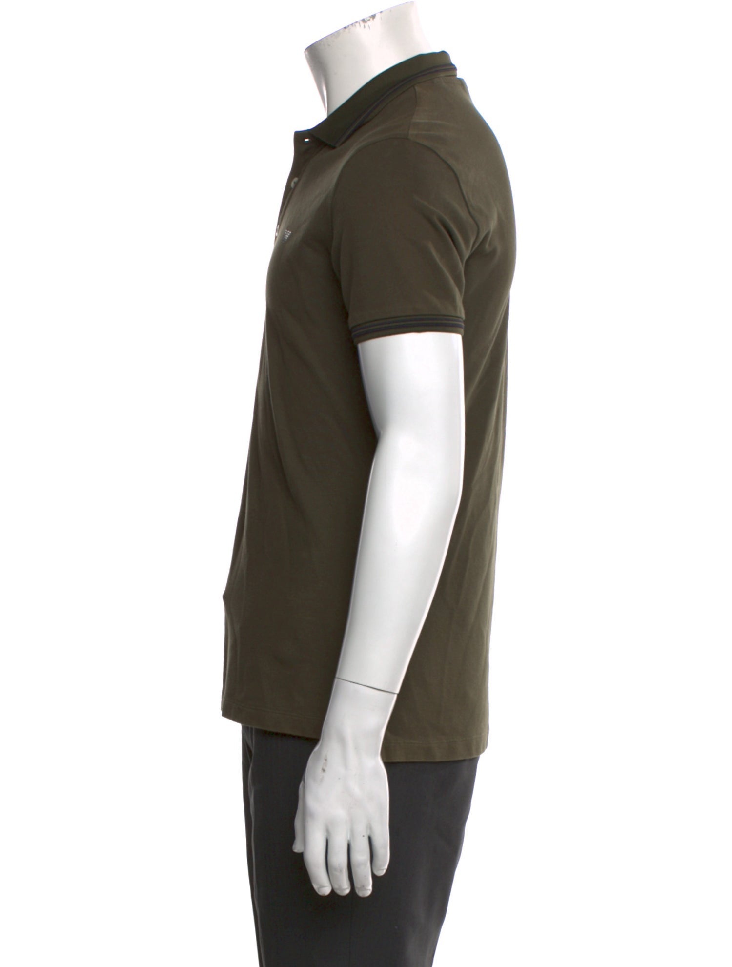 Emporio Armani Collar Short Sleeve Polo Shirt