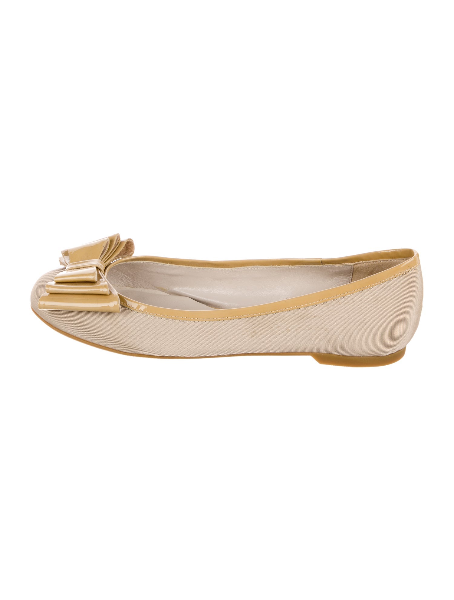 Emporio Armani Canvas Ballet Flats