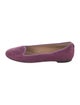 Emporio Armani Suede Ballet Flats
