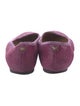 Emporio Armani Suede Ballet Flats