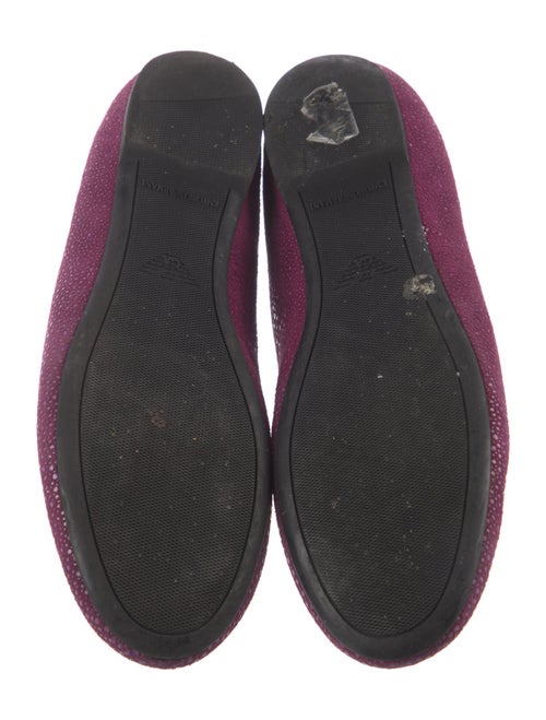 Emporio Armani Suede Ballet Flats