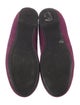 Emporio Armani Suede Ballet Flats