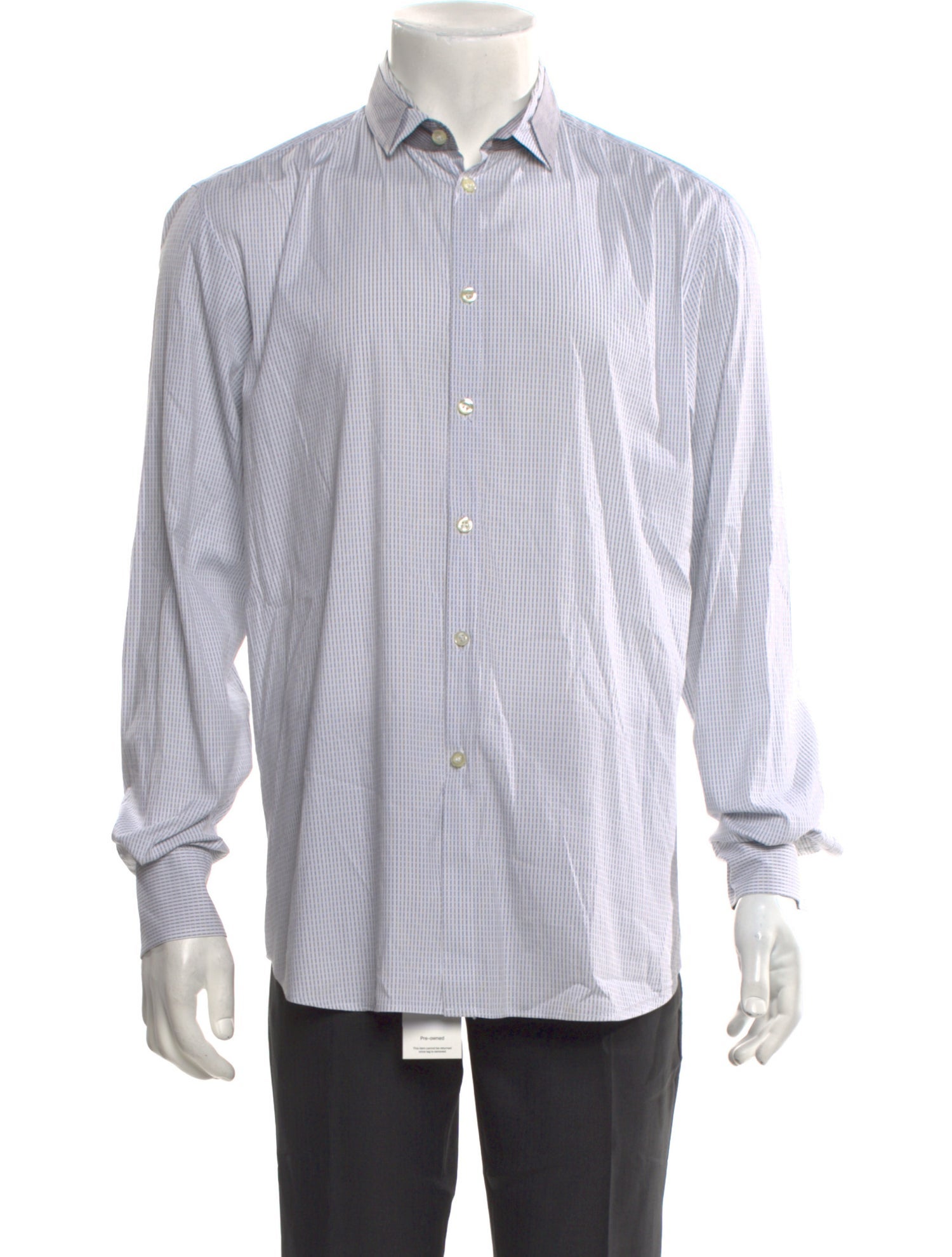 Emporio Armani Printed Long Sleeve Shirt