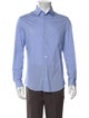 Emporio Armani Striped Long Sleeve Dress Shirt