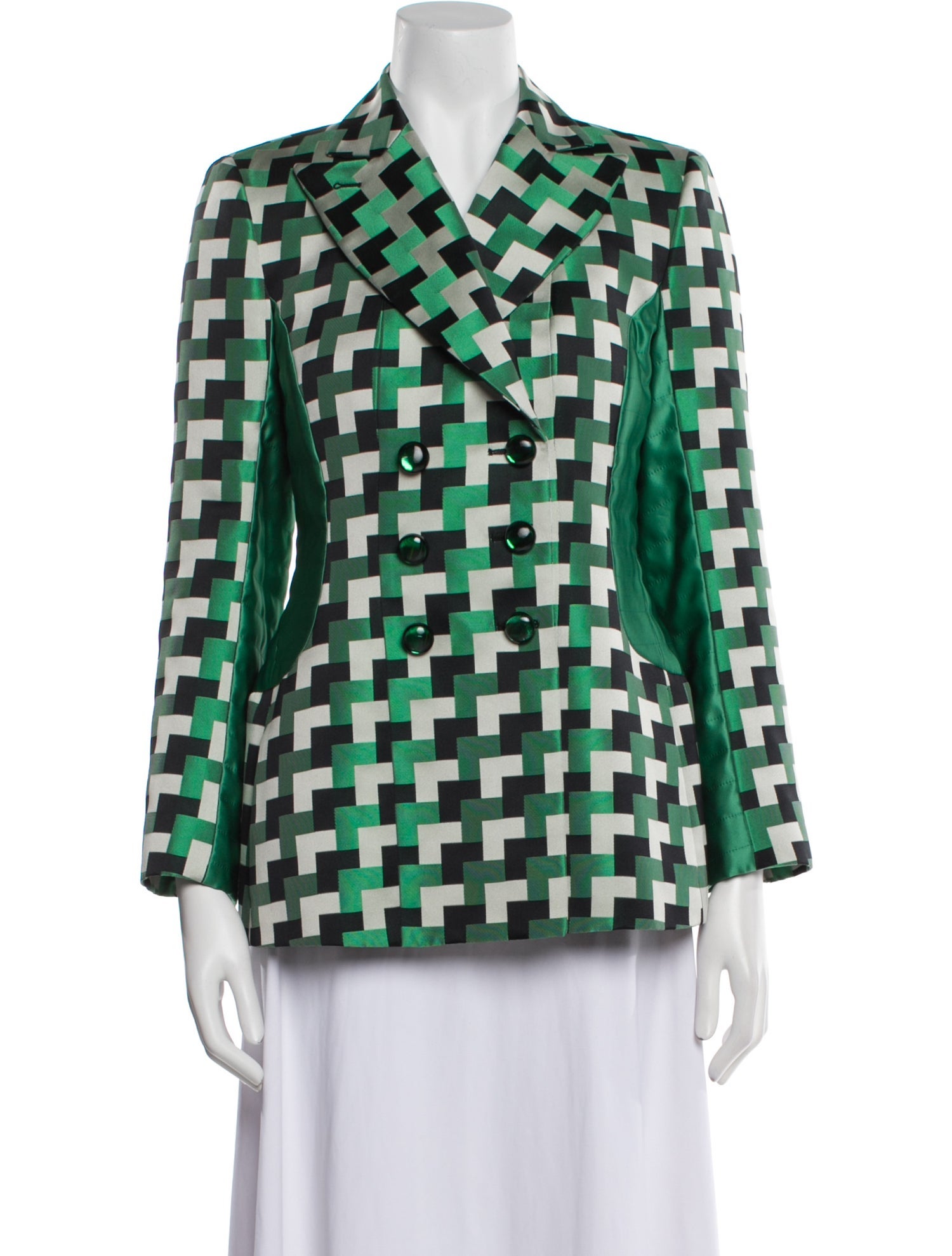 Emporio Armani Printed Blazer