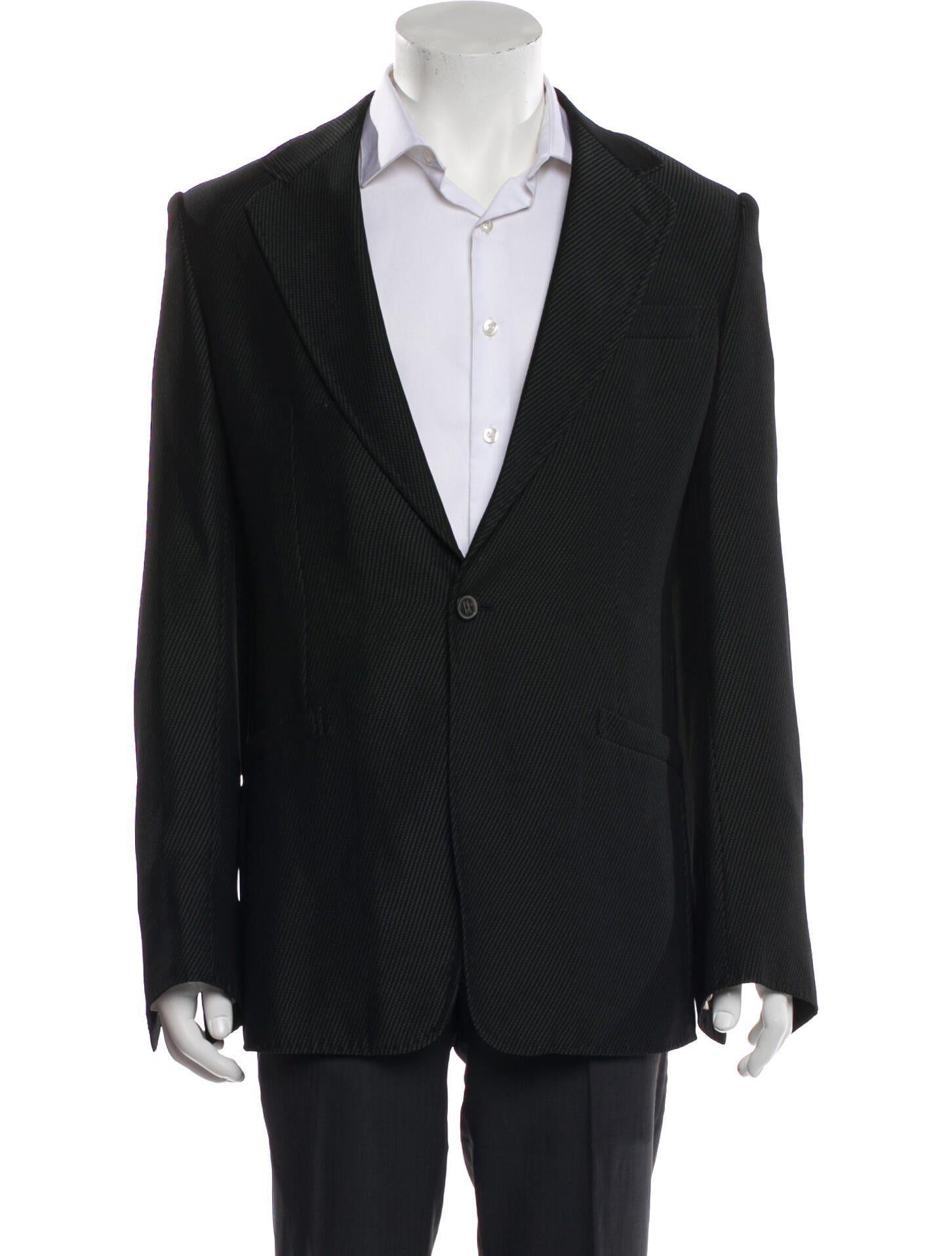 Emporio Armani Wool Two-Piece Blazer