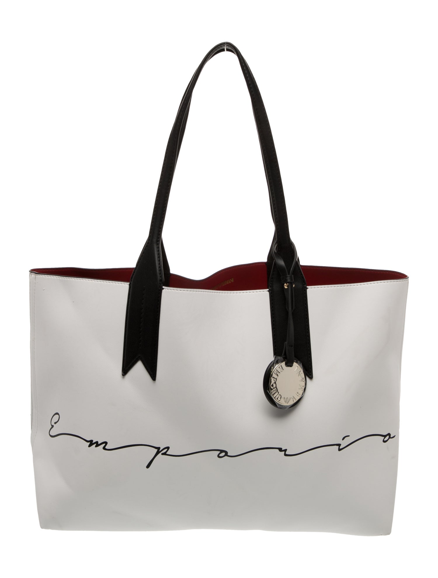 Emporio Armani Leather Tote