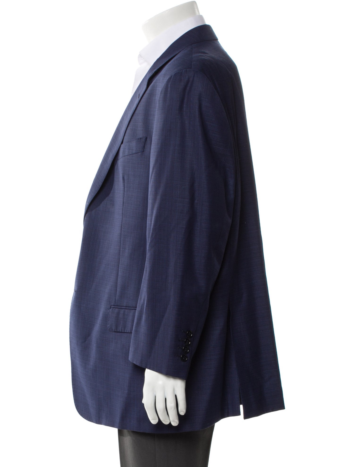 Emporio Armani Virgin Wool Overcoat