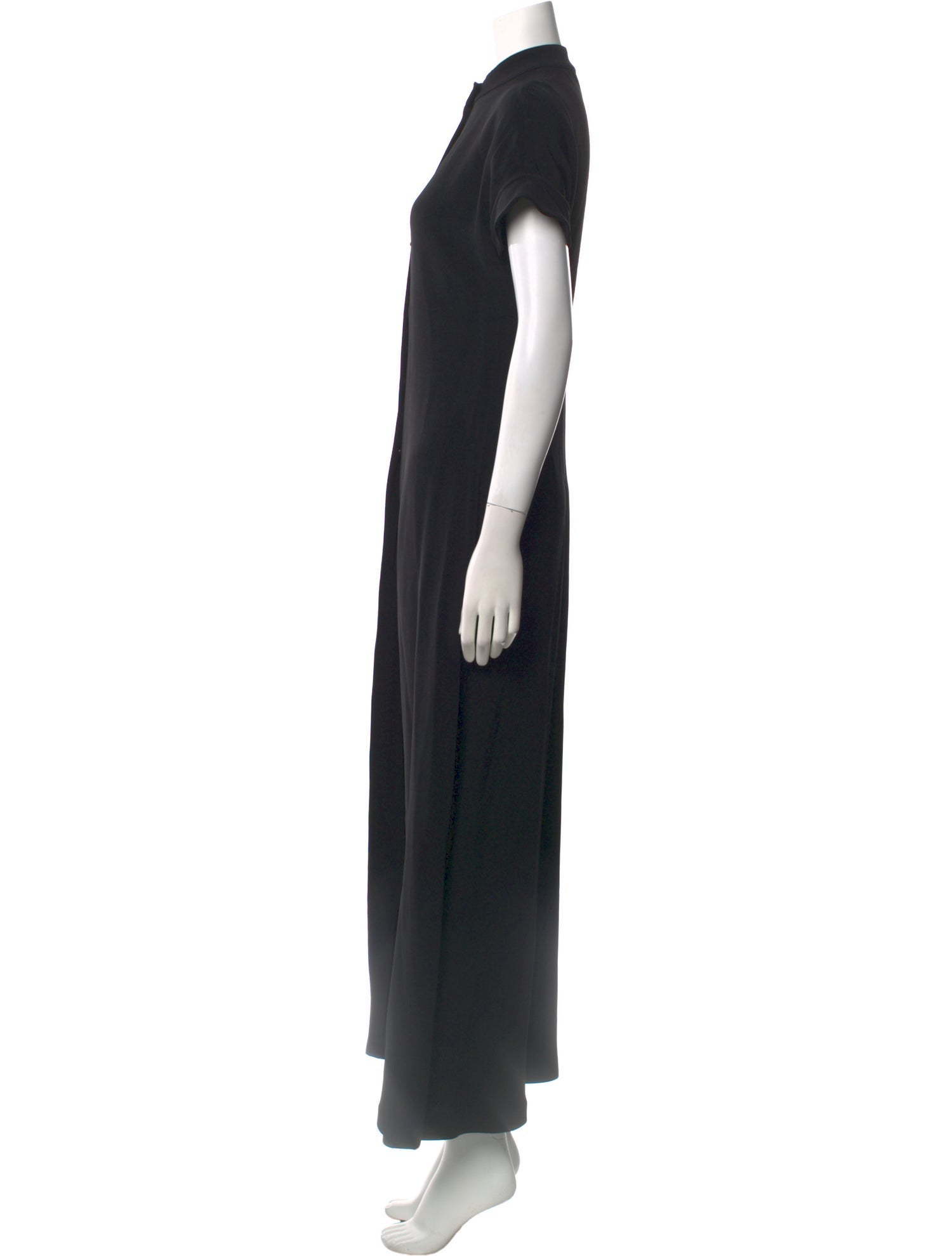 Emporio Armani Mock Neck Long Dress