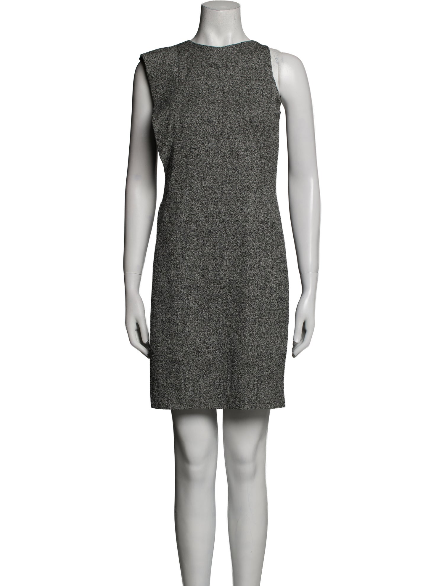 Emporio Armani Virgin Wool Mini Dress