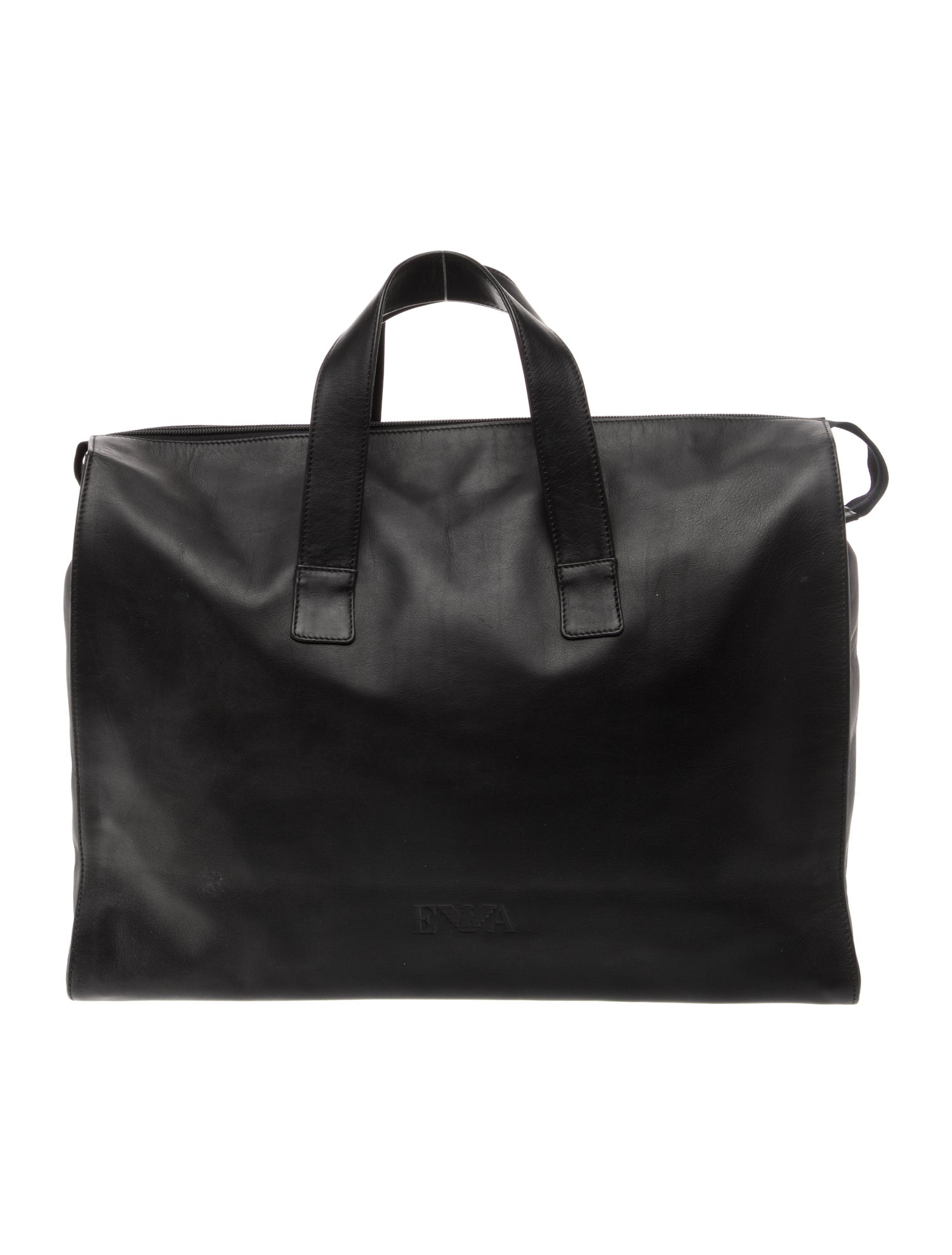 Emporio Armani Leather Briefcase