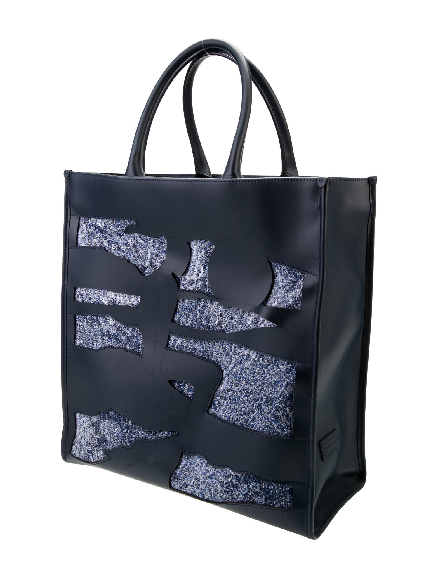 Emporio Armani Leather Tote