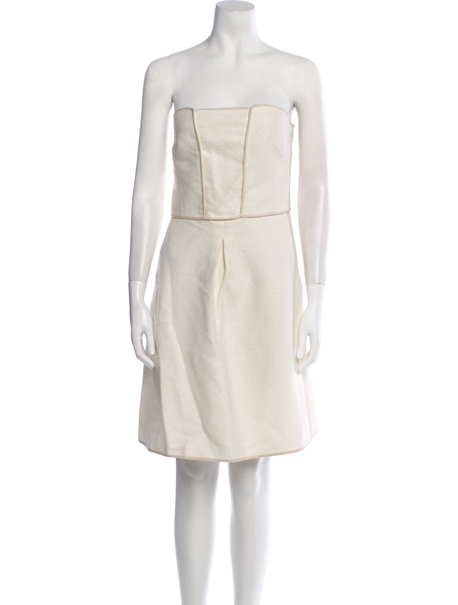 Emporio Armani Strapless Mini Dress