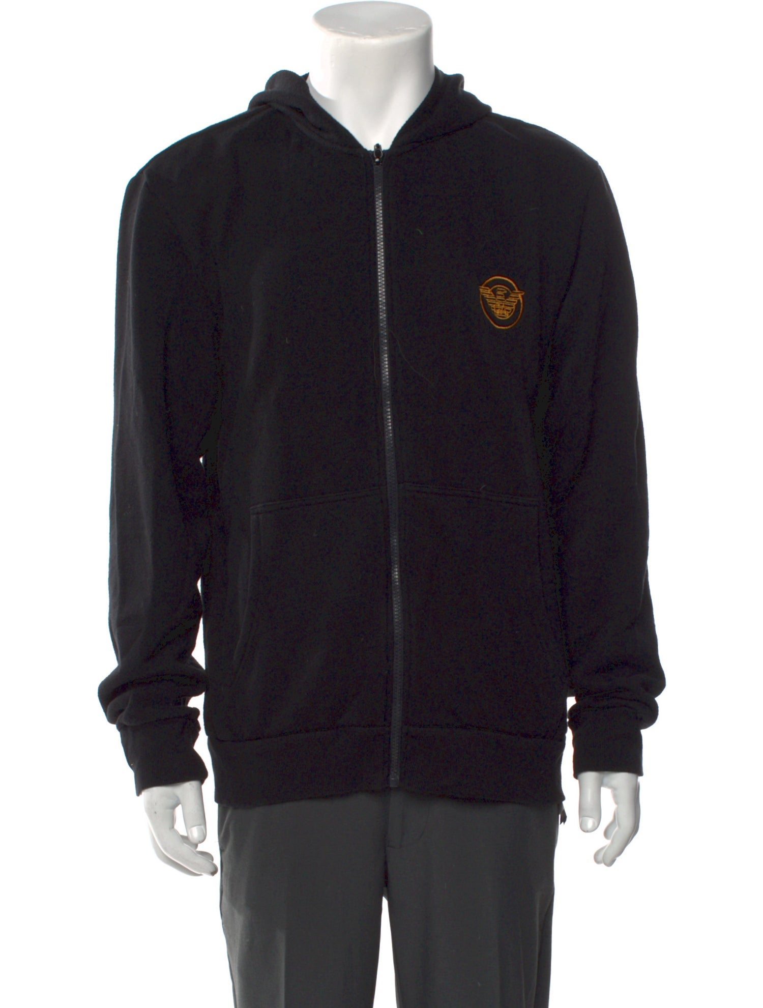 Emporio Armani Graphic Print Crew Neck Hoodie