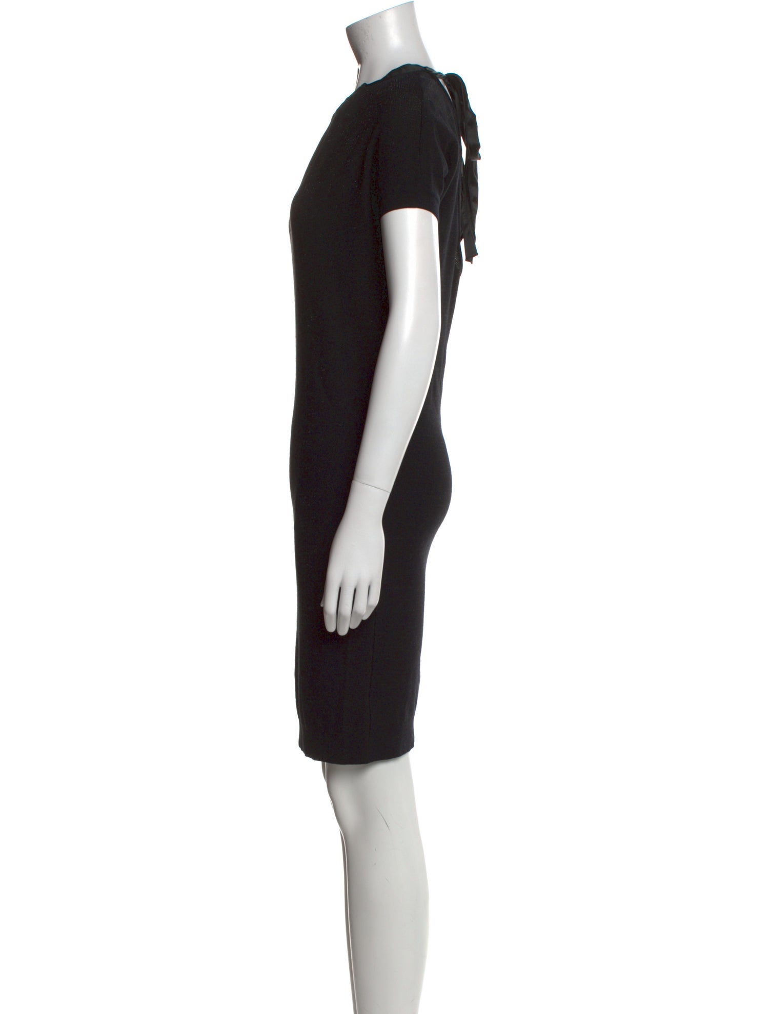 Emporio Armani Crew Neck Mini Dress