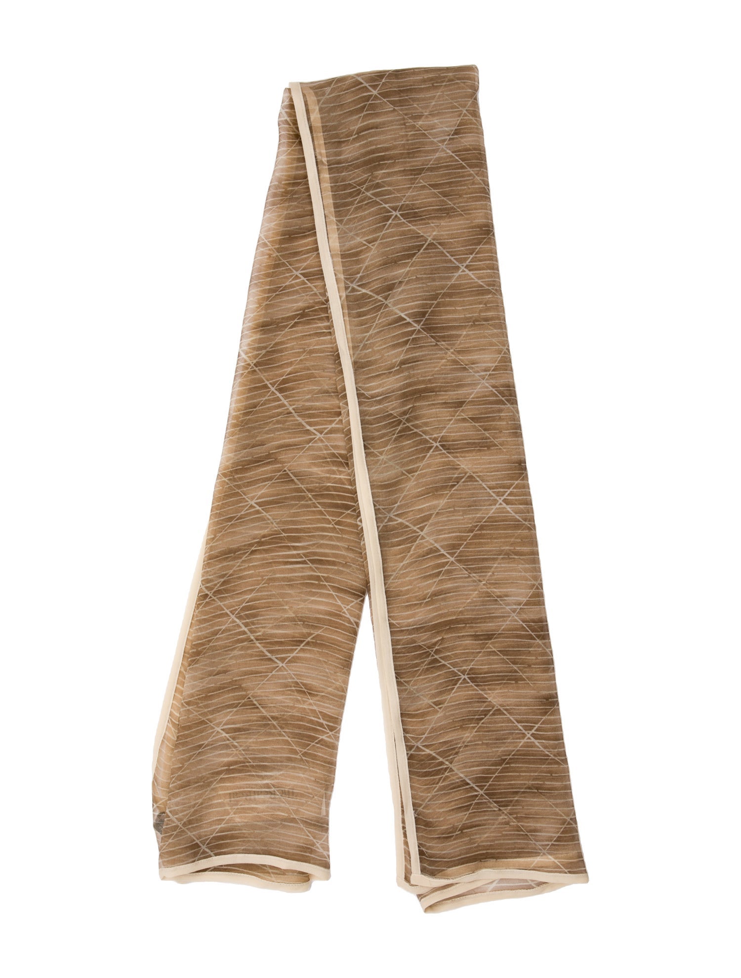 Emporio Armani Silk Printed Scarf