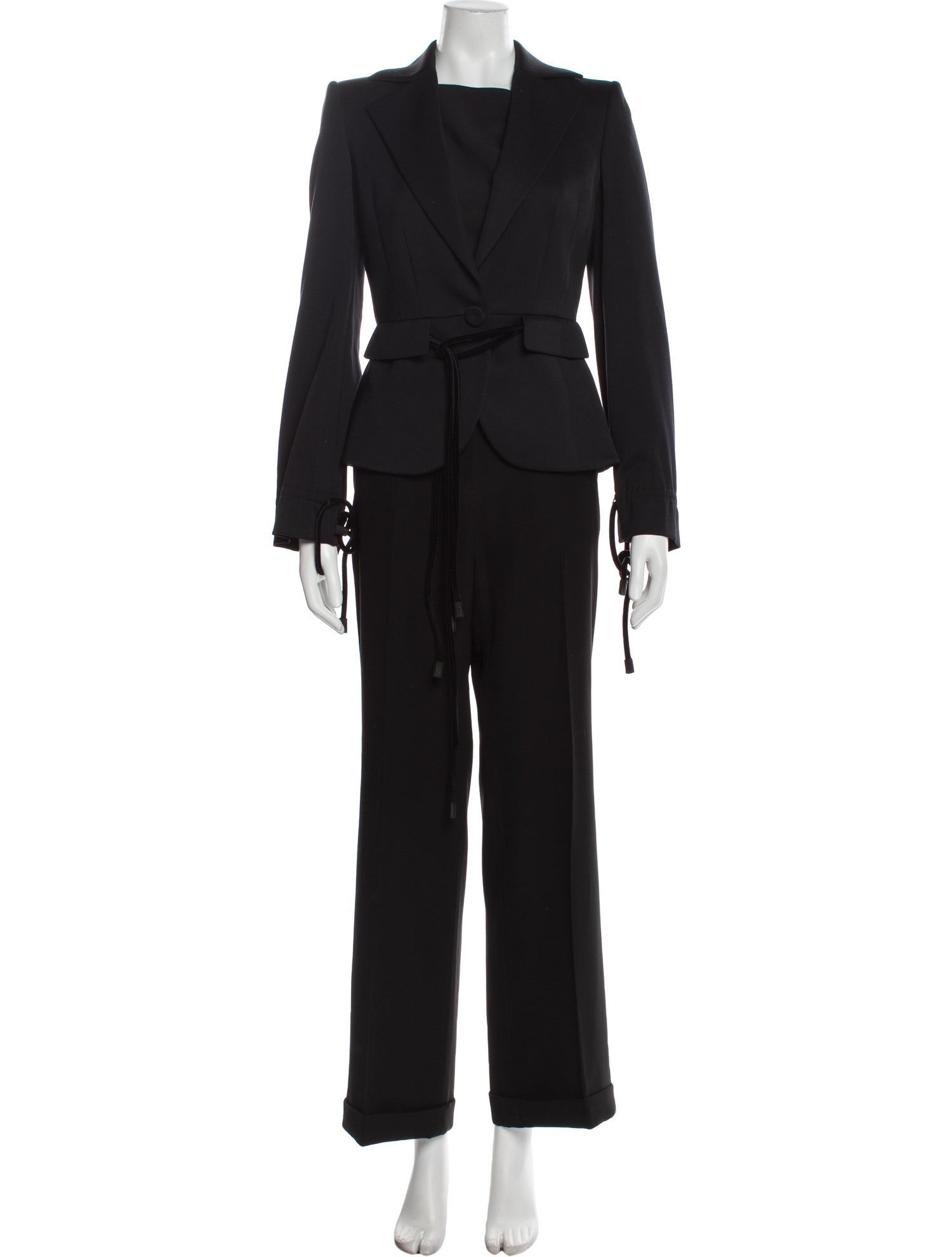 Emporio Armani Virgin Wool Pantsuit